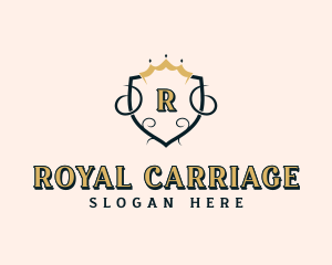 Royal Crown Shield logo design