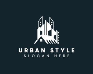 Urban Real Estate City Logo