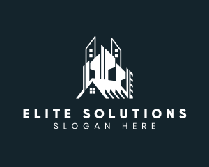 Urban Real Estate City logo design