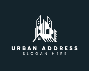 Urban Real Estate City logo design