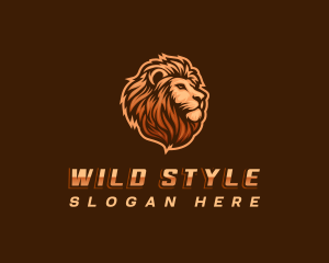 Wild Lion Gaming logo design