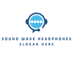 Chat Support Headphones logo