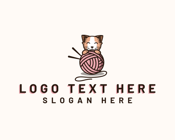 Kitten logo example 3