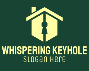 Keyhole Realty House logo design