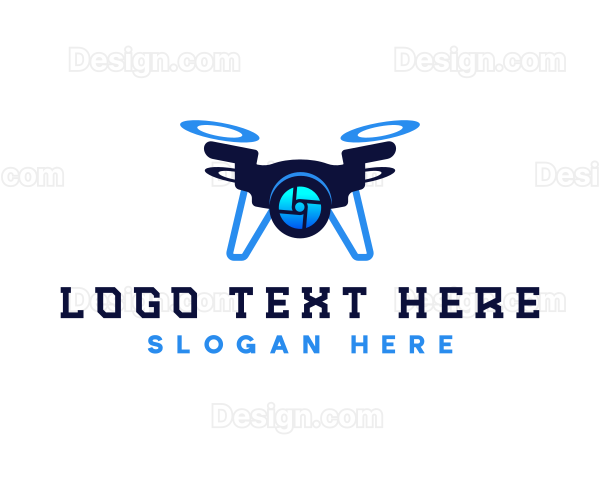 Quadcopter Spy Drone Logo