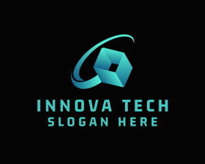 Tech Cube Programming logo design