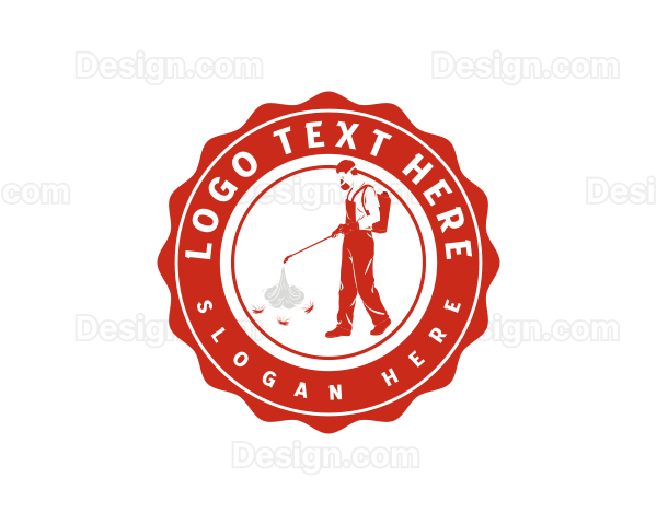 Exterminator Pest Control Logo