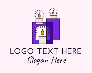 Lenten Pillar Candle logo