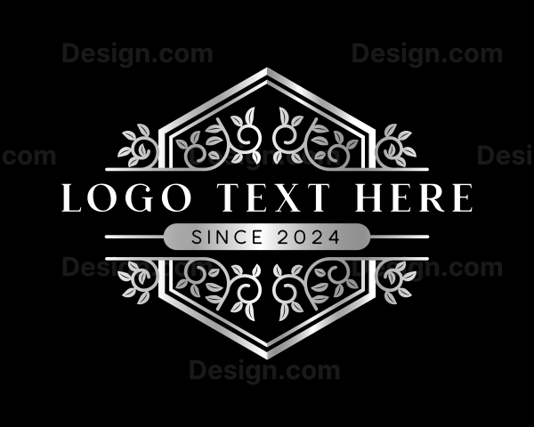 Elegant Ornamental Crest Logo