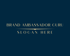 Luxury Brand Industry logo design