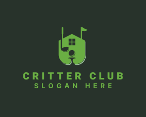 Gold Club Golf Sports logo design