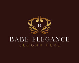 Decorative Luxury Crest logo design