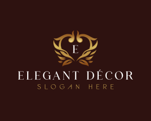 Decorative Luxury Crest logo design