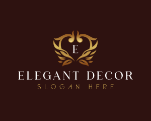 Decorative Luxury Crest logo design