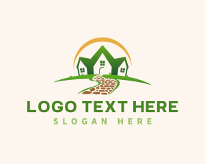 Landscaping House Path logo