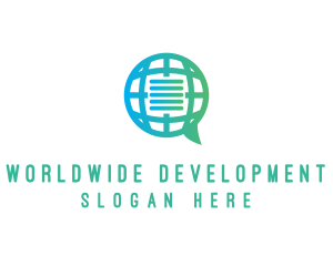 Global International Message logo