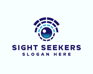 Tech Eye Surveillance logo design