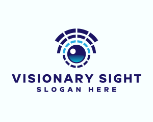 Tech Eye Surveillance logo design