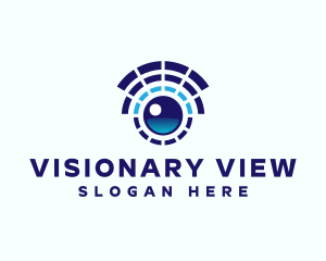 Tech Eye Surveillance logo design