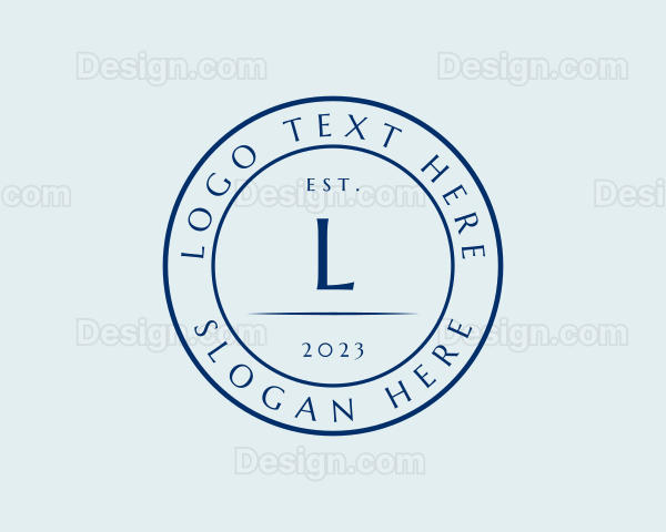 Simple Badge Business Logo