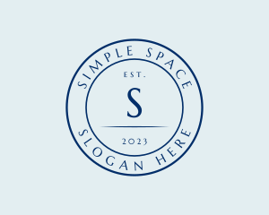 Simple Badge Business logo design
