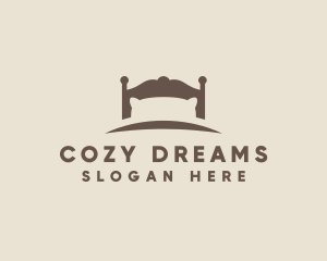 Furniture Bed  Pillow logo design