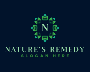 Leaf Nature Wellness logo design