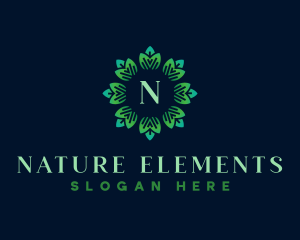 Leaf Nature Wellness logo design