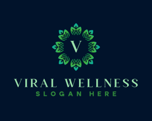 Leaf Nature Wellness logo design