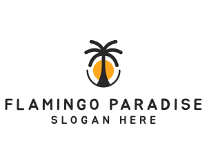 Tourist Spot Paradise logo design