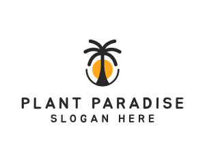 Tourist Spot Paradise logo design