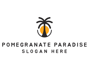 Tourist Spot Paradise logo design