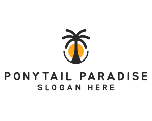 Tourist Spot Paradise logo design