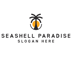 Tourist Spot Paradise logo design