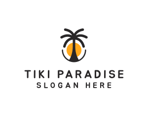 Tourist Spot Paradise logo design