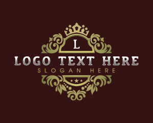 Elegant Royal Foliage logo