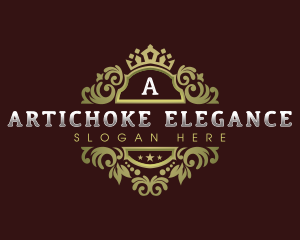 Elegant Royal Foliage logo design