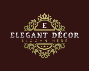 Elegant Royal Foliage logo design