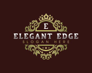 Elegant Royal Foliage logo design