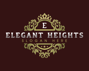 Elegant Royal Foliage logo design