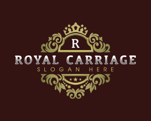 Elegant Royal Foliage logo design