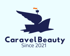 Blue Winged Boat  logo design