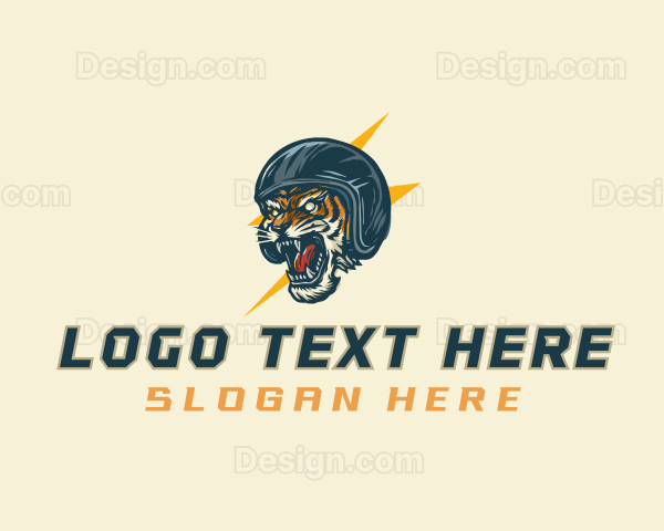 Tiger Rider Helmet Logo