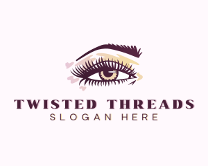 Beauty Eyelash Threading logo design