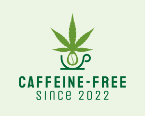 Herbal Marijuana Cafe logo design