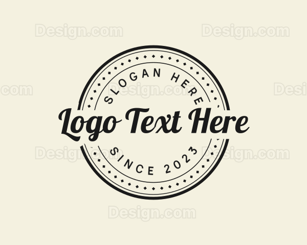 Retro Brand Company Logo