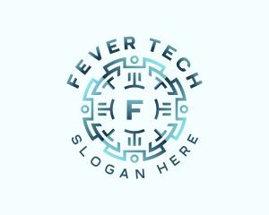 Cyber Tech Developer logo design