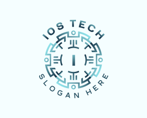 Cyber Tech Developer logo design