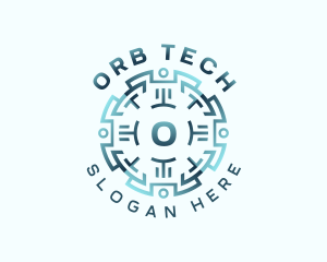 Cyber Tech Developer logo design