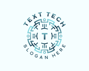 Cyber Tech Developer logo design